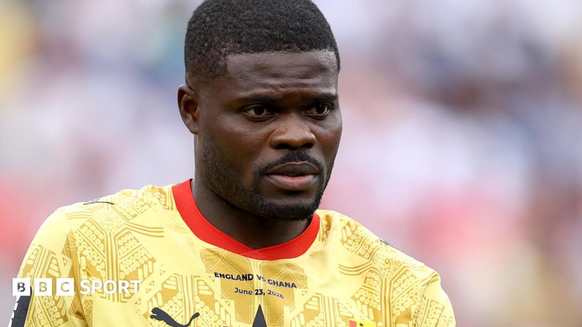 World Cup 2026: Djed Spence appears not to shake hands with Thomas Partey before England v Ghana