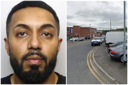 Knife-blade tip left embedded in man's skull during street horror attack
