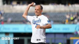 World Cup 2026: Thomas Tuchel throws first pitch as England enjoy downtime