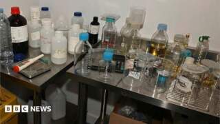 Guns found after illegal Leeds medication lab raided