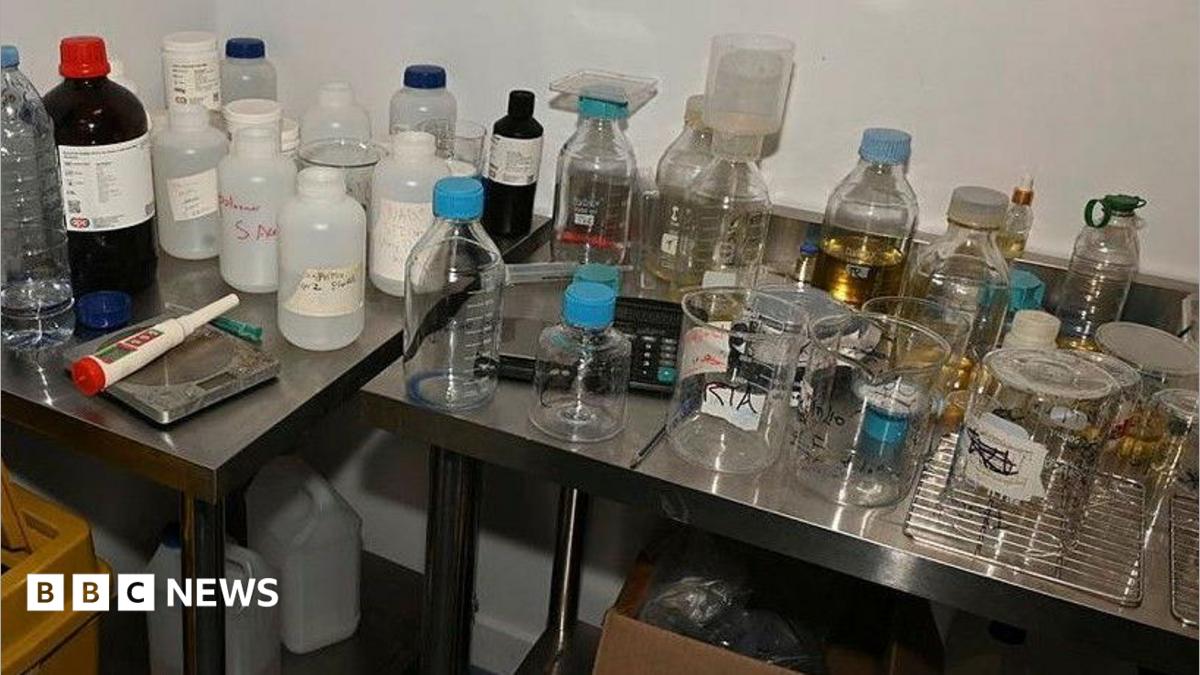 Guns found after illegal Leeds medication lab raided