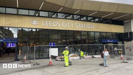 Delayed Leeds railway station entrance to open in September