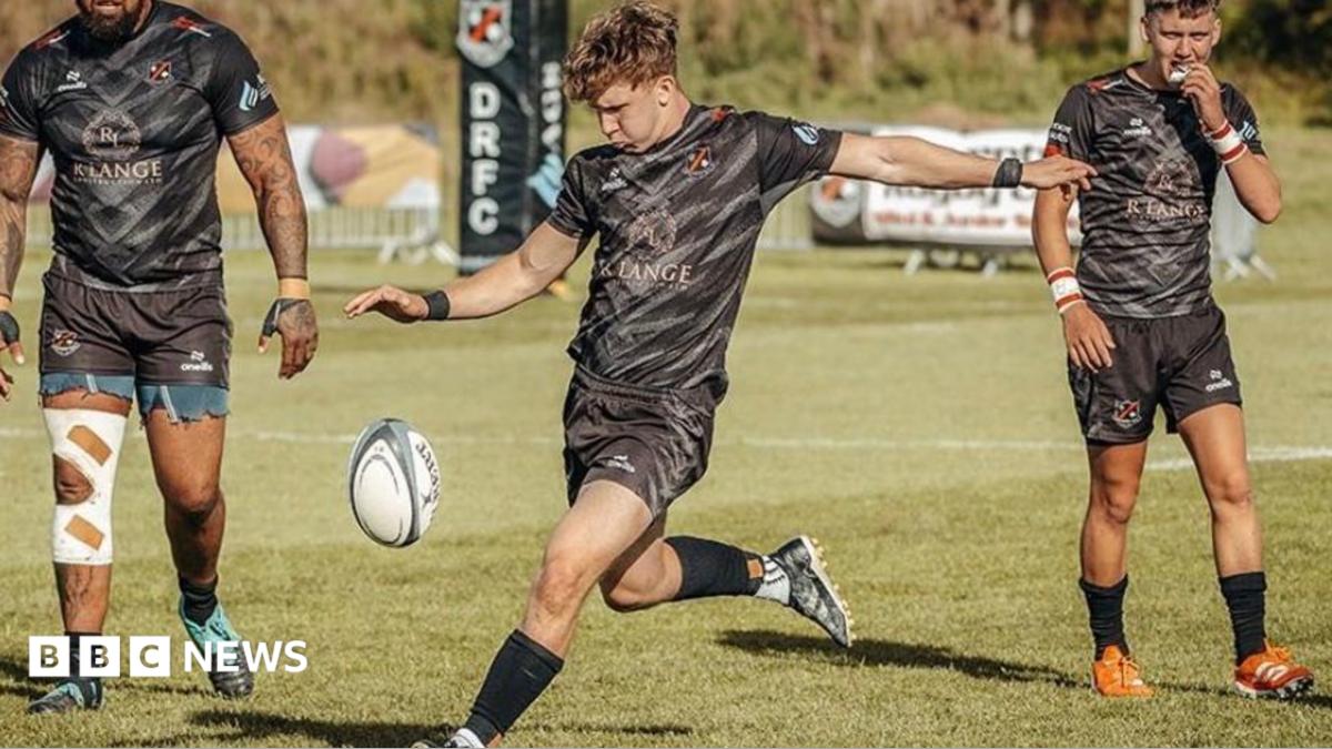 Student rugby player learns to walk again after horror injury