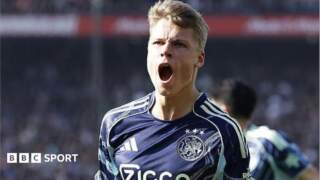 Sean Steur transfer news: Newcastle complete £23m signing of Ajax midfielder