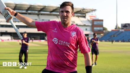 T20 Blast: Hants, Northants, Notts & Somerset reach semi-finals