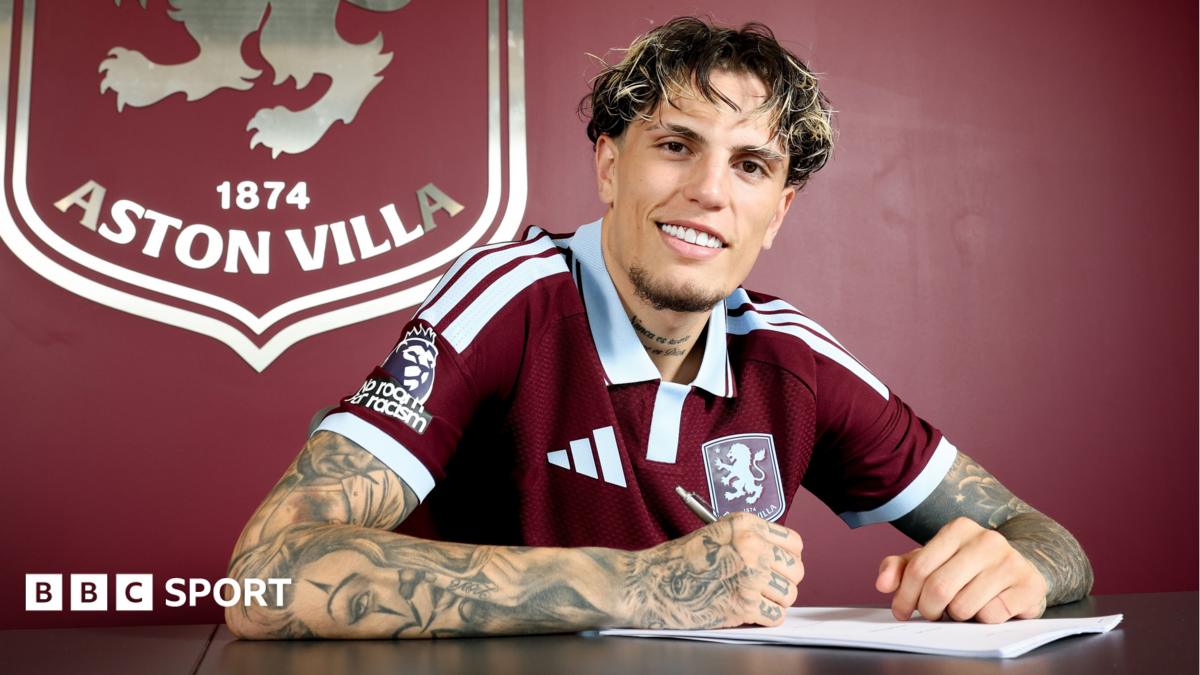 Alejandro Garnacho: Aston Villa announce loan deal for Chelsea winger