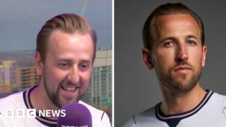 Harry Kane lookalike impersonates THAT interview