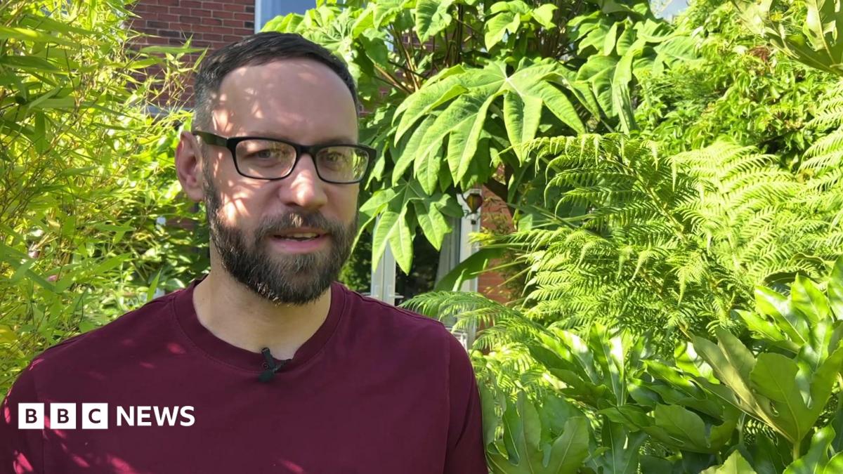 Wakefield man grows bananas in back garden