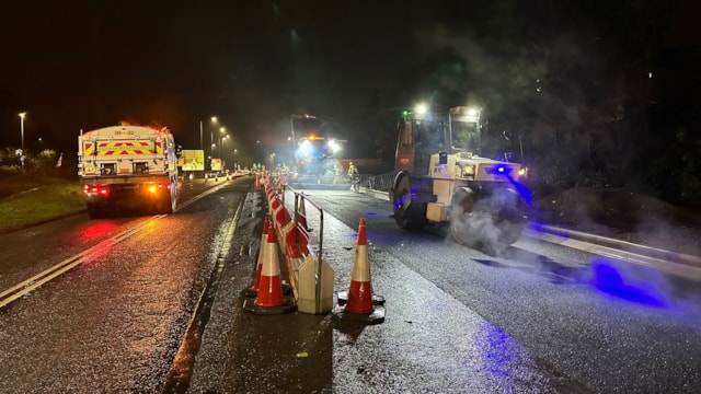 Lawnswood Roundabout enters final phases
