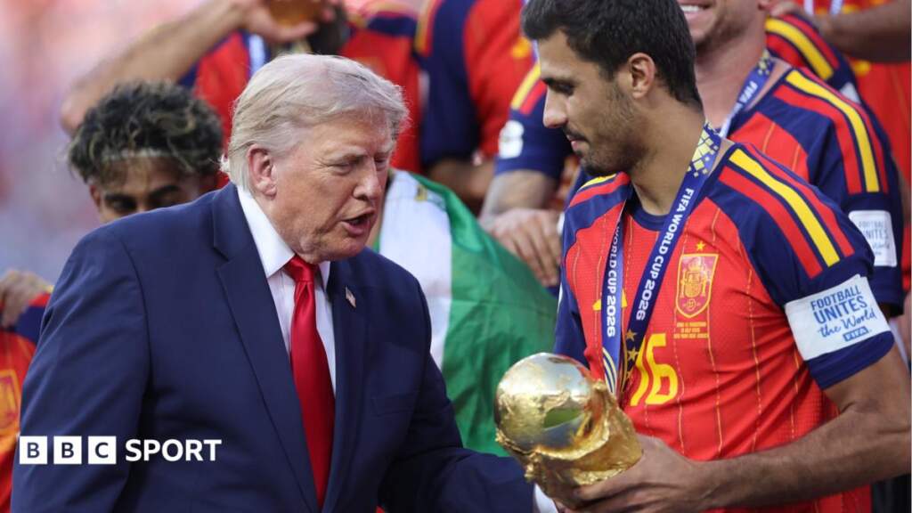 World Cup final: How Donald Trump, Justin Bieber and Shakira starred