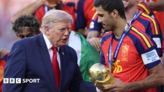 World Cup final: How Donald Trump, Justin Bieber and Shakira starred
