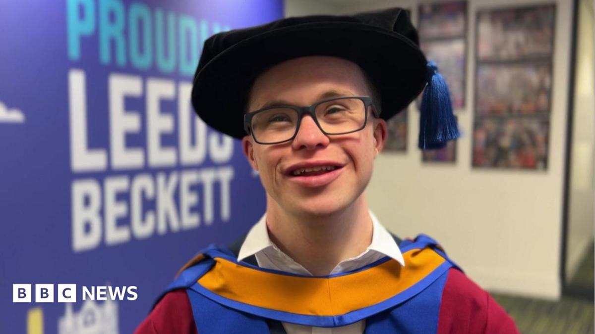 Leeds CBeebies star George Webster receives honorary degree