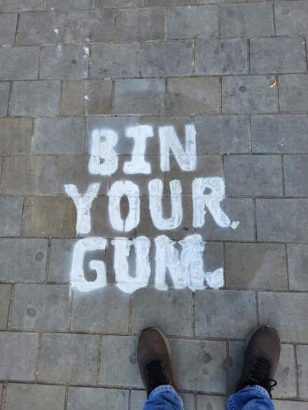 Chewing gum blitz to resolve sticky situation in Leeds city centre