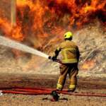 Three barns of hay destroyed in Fosterhouses fire