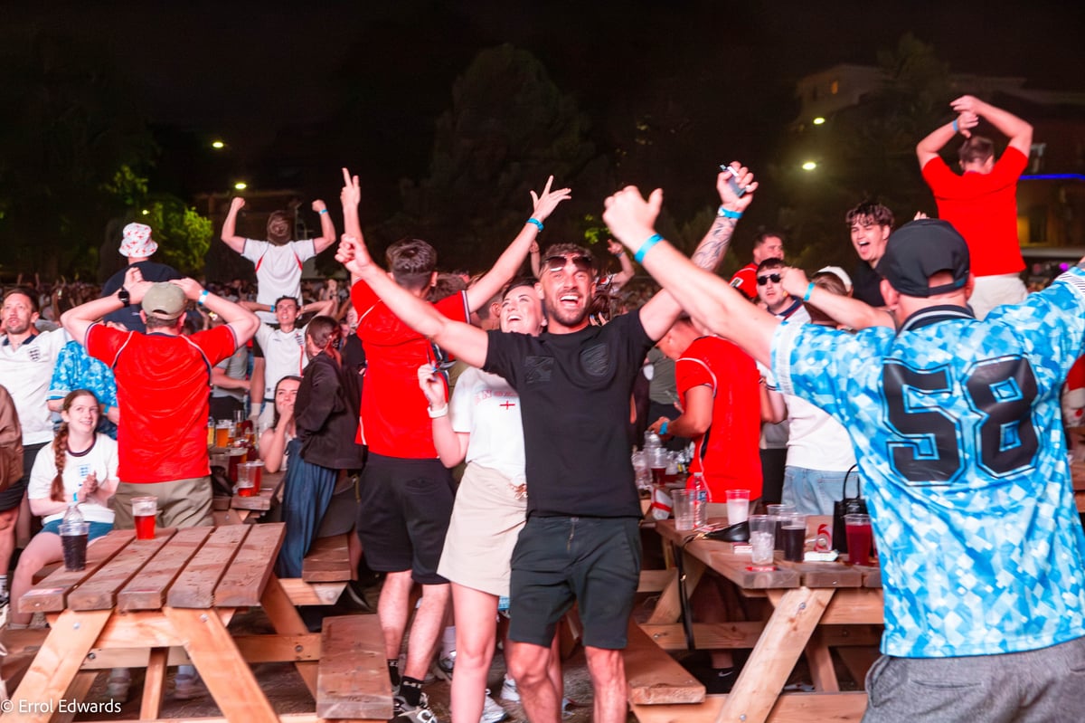 56 ecstatic photos of fans and families at Sheffield's World Cup fan zone for England vs Norway