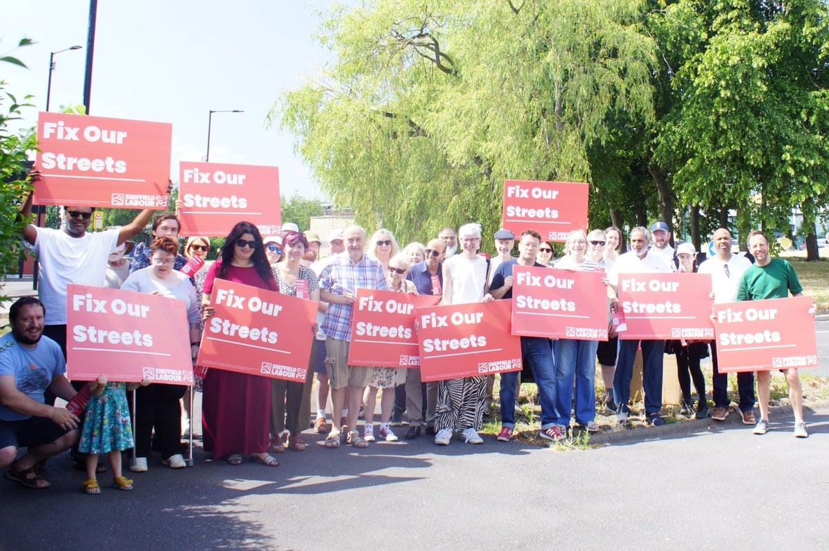 Labour launch pothole campaign in bid to put pressure on Sheffield roadworks contractors