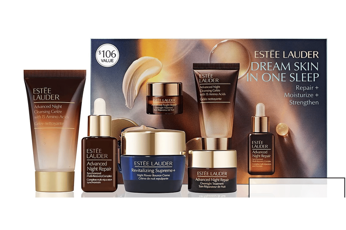 Estée Lauder's luxury overnight skincare gift set is perfect for self-care