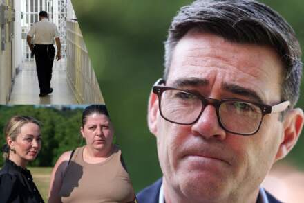 "No prisoners to be let out before review," says Prime Minister Andy Burnham as he pauses early release scheme