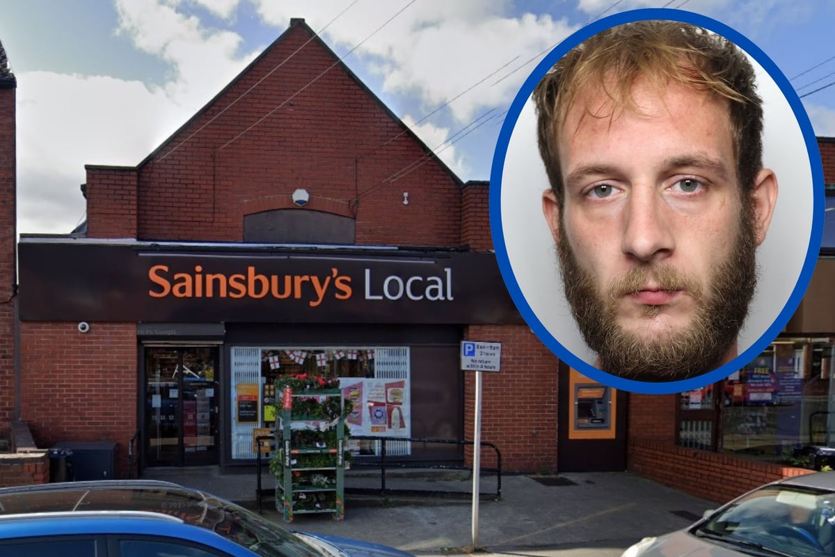 Banned nuisance who would 'clear shelves' at Castleford Sainsbury's finally jailed