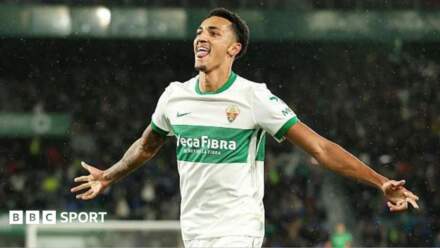 Bournemouth agree £25.7m package to sign Elche striker Alvaro Rodriguez
