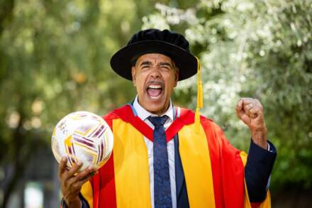 Unbelievable! Wakefield's Chris Kamara honoured with doctorate