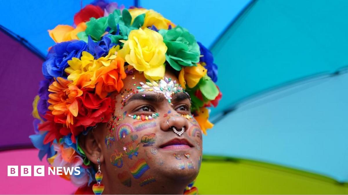 Crowds gather as Leeds Pride marks 20th anniversary