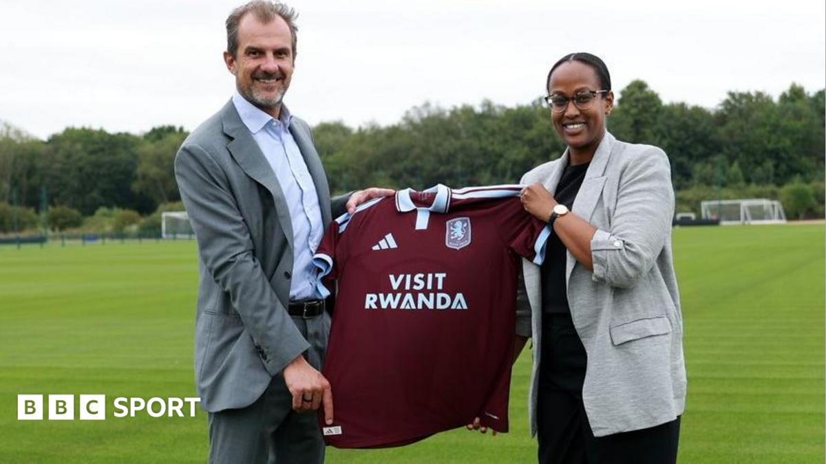 Aston Villa warned over sportswashing after signing Visit Rwanda sponsorship