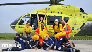 Buildings to be lit yellow in Yorkshire Air Ambulance fundraiser