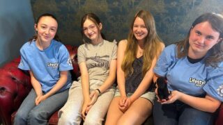 Schoolgirls host fundraising events to combat stigma around domestic abuse