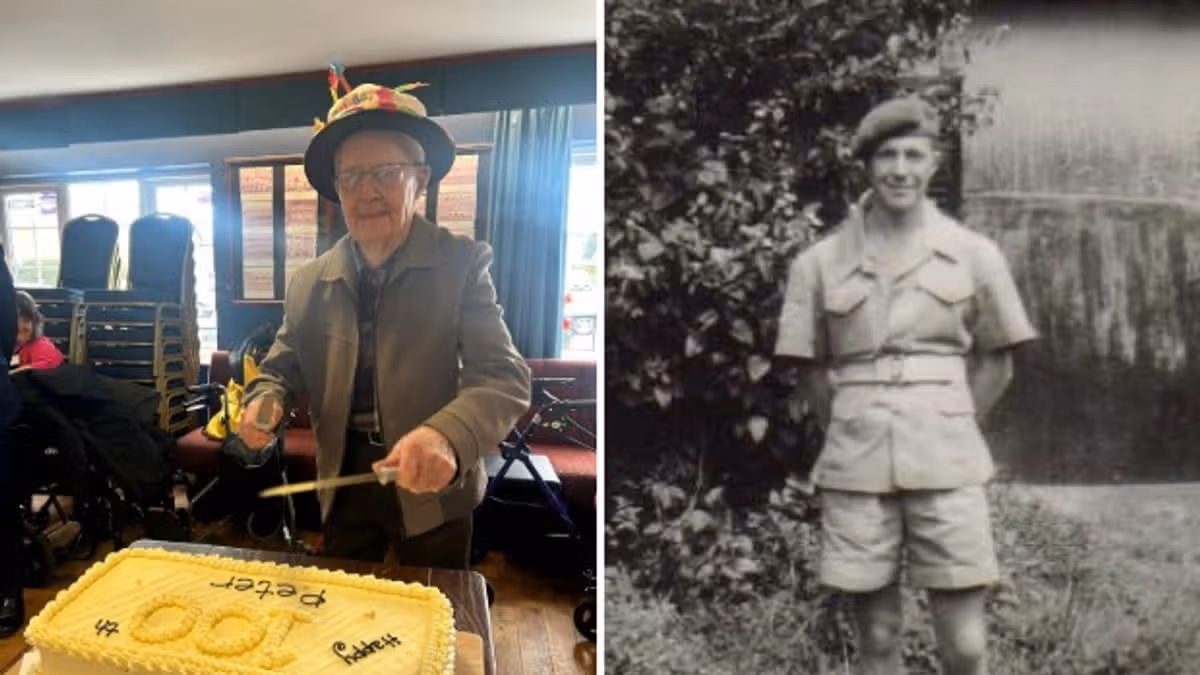 100-year-old Peter on living a full and active life after a heart operation that has done him ‘a world of good’