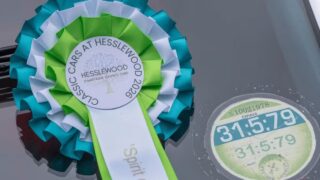 Cherished vehicles and family entertainment at event supporting two worthy causes