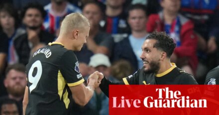 Crystal Palace 1-4 Manchester City: Premier League – as it happened | Premier League