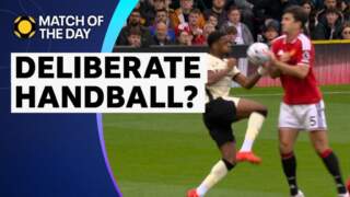 Manchester United 5-2 Ipswich Town: MOTD pundits discuss controversial Man Utd goal