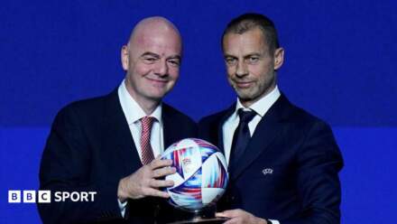 Gianni Infantino must remember he is European after attempts to sell World Cup stake, says Aleksander Ceferin