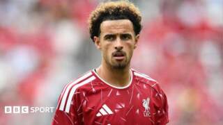 Curtis Jones: Liverpool midfielder has heated argument with team-mates
