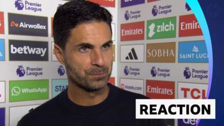 'A lot to like!' Arteta delighted with opening win for Arsenal
