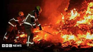Fire crews hailed for ‘huge effort’ as South Yorkshire blazes soar