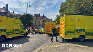 Rescue at York Minster following tower medical incident