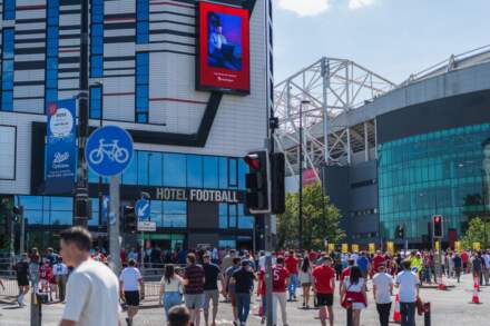 Inside the Manchester hotel where football fans get the full Old Trafford experience