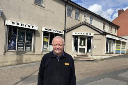 Sprint Motorcycle Spares customers wish 'true gent' Colwyn a happy retirement