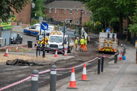 Sheffield street likened to a "mountain road" resurfaced after five years