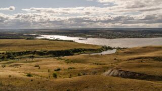 The longest river in Europe which never reaches the ocean