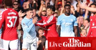 Manchester United 0-1 Manchester City: Premier League – live | Premier League