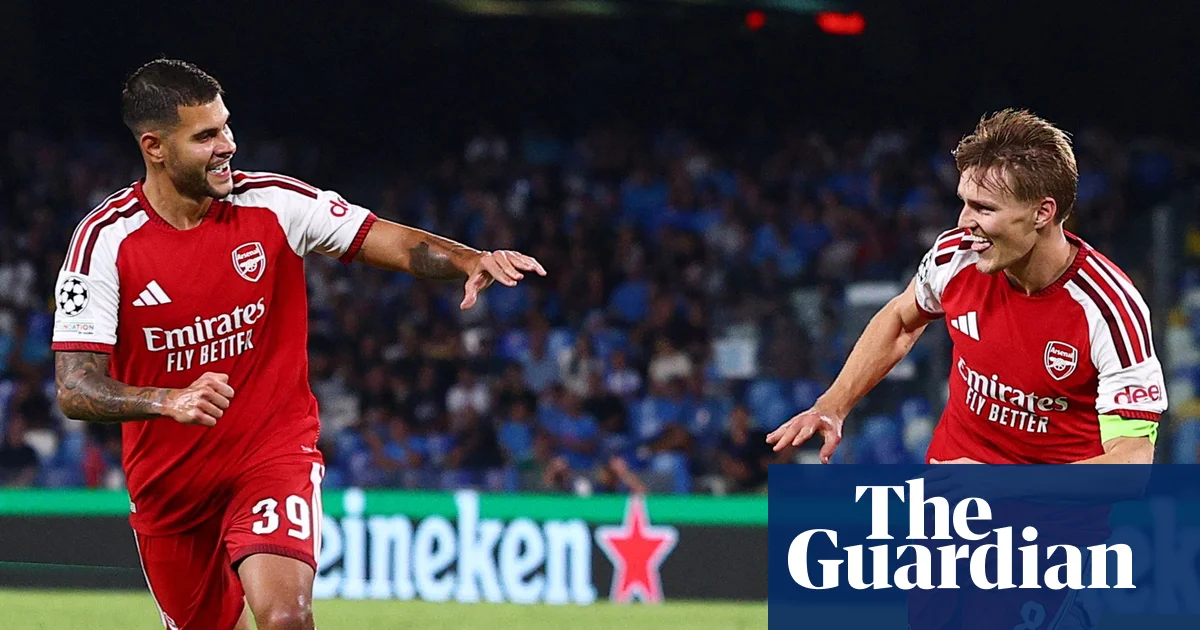 Ødegaard ‘edge’ delights Arteta as Arsenal secure narrow win at Napoli | Champions League