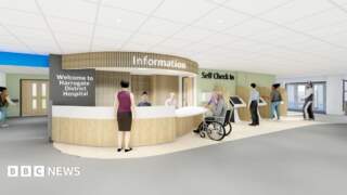 Harrogate Hospital entrance to undergo revamp