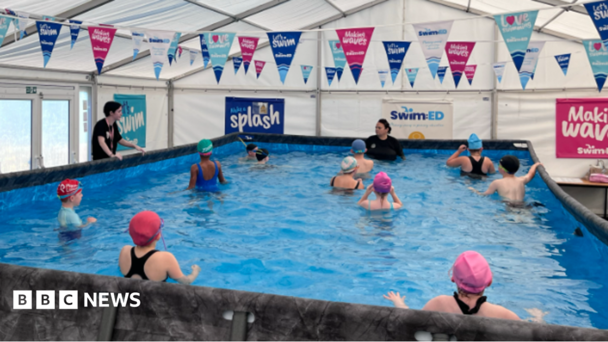 Rotherham school’s playground pool aims to boost swim skills