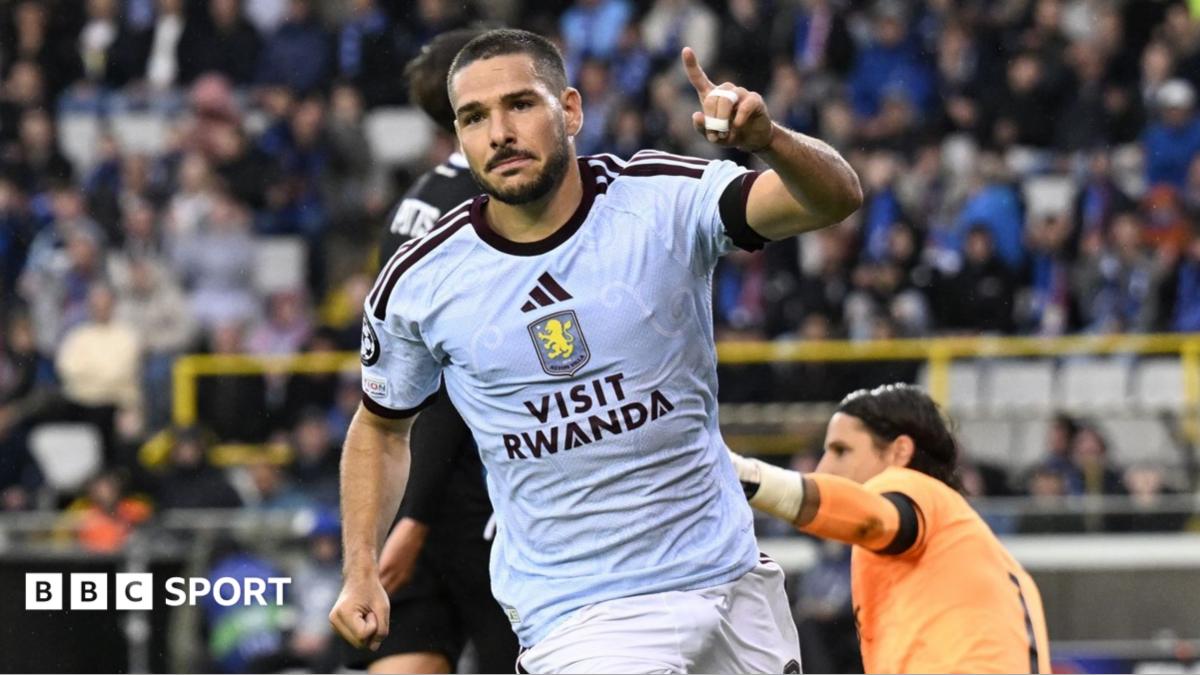 Aston Villa: Champions League victory in Brugge gives Villa lift-off with first win of season
