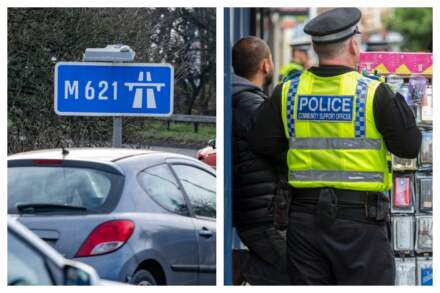 Man arrested after police shut M621 motorway near Leeds for almost three hours