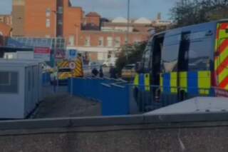 Concerns for safety of man on hospital roof as emergency services dispatched to scene