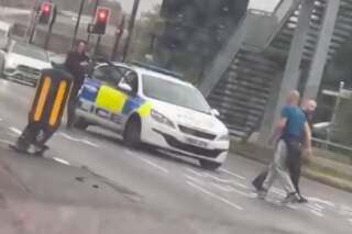 Traffic stopped by police incident outside Sheffield railway station